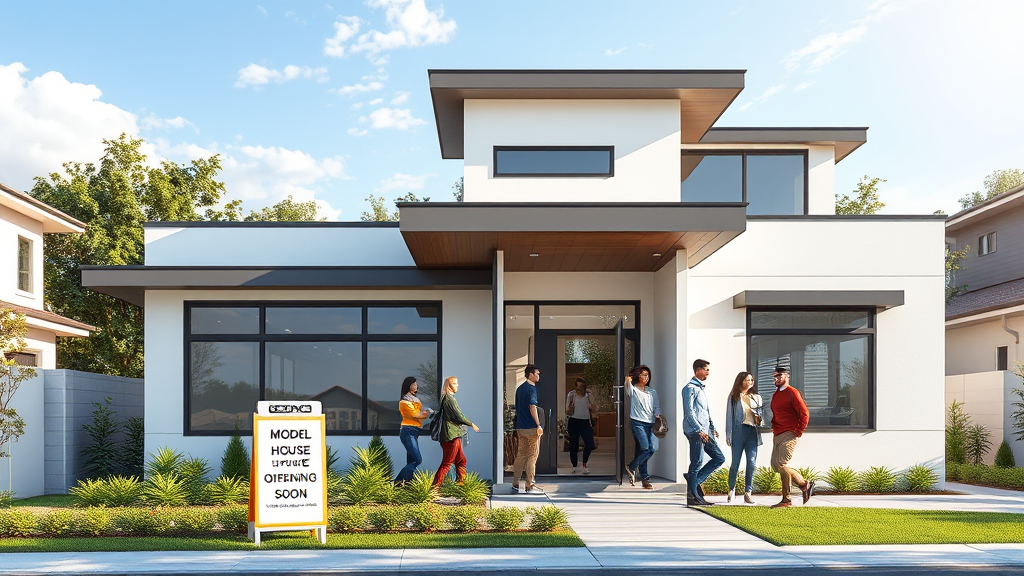 모델하우스 오픈 일정 및 위치 정보 안내