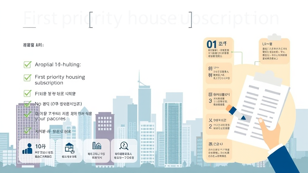 청약 1순위 조건 및 신청 방법 총정리