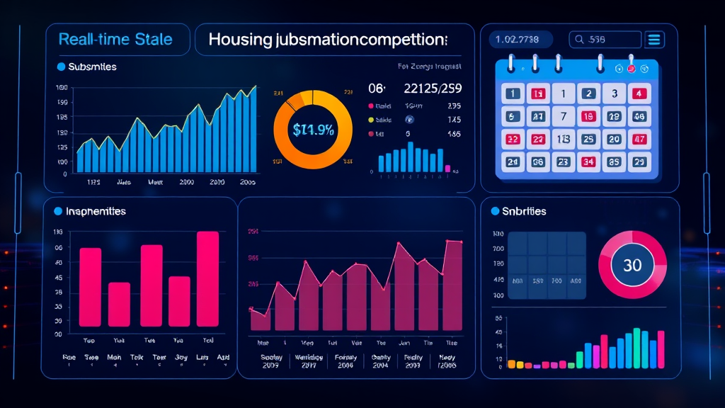 실시간 청약 경쟁률 확인 및 일정 안내