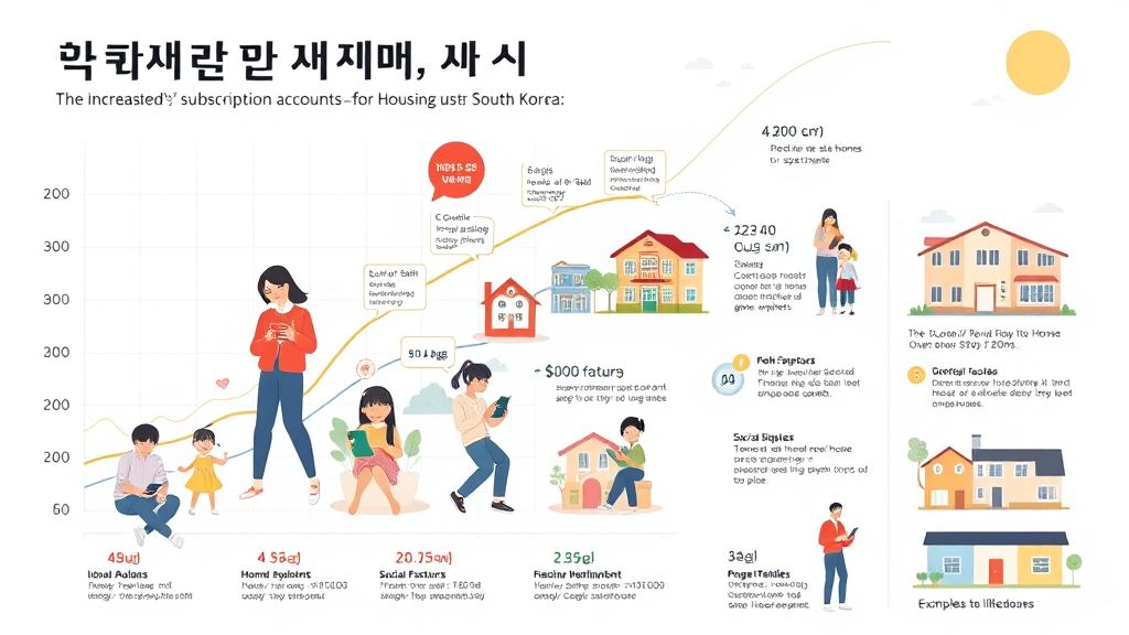 청약통장 가입자 증가 추세 분석 및 이유