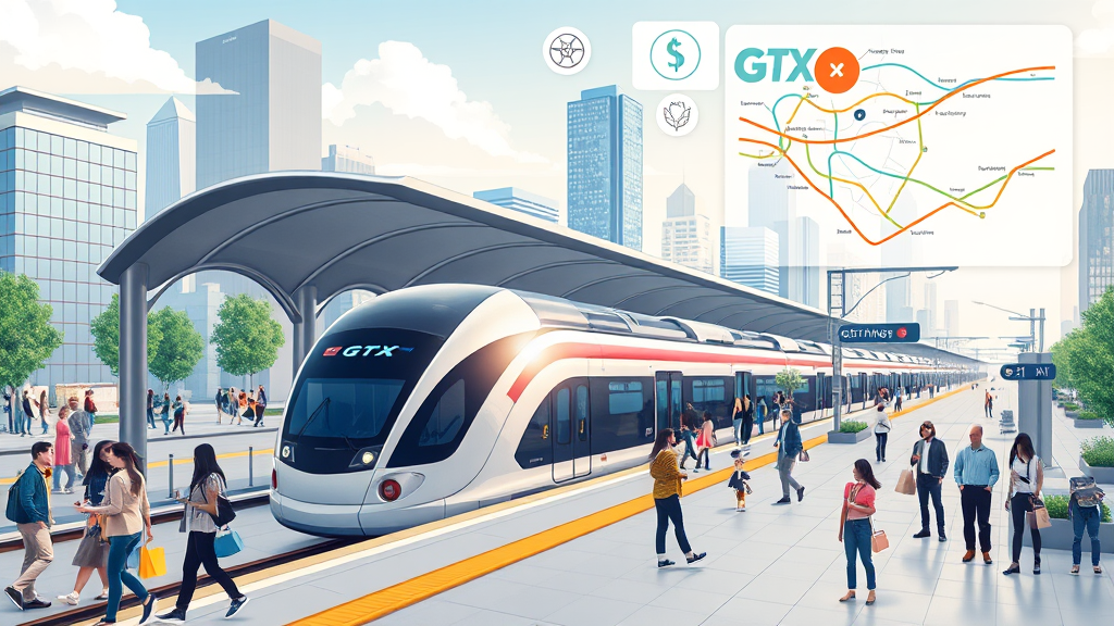 GTX 개통 예정 지역 및 일정 분석