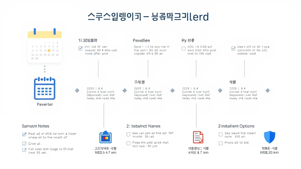 계약금 납부 일정 및 방법 안내