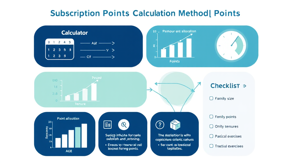청약 가점 계산법과 기준 완벽 가이드
