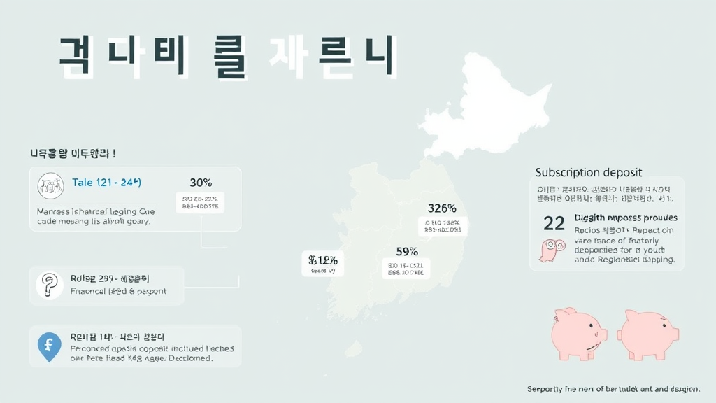 청약 예치금 지역별 기준 안내