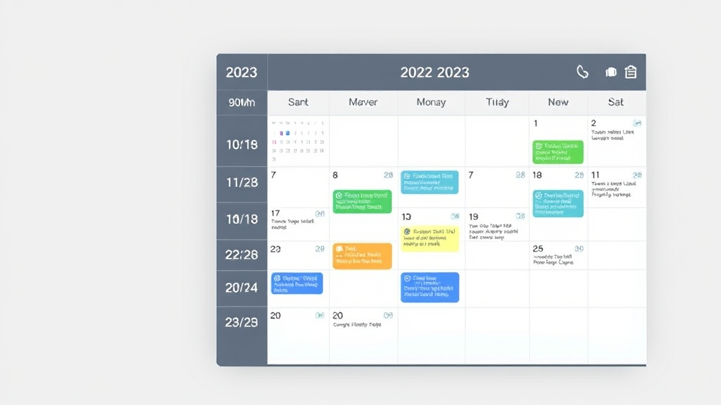 2023년 청약 일정 캘린더 및 신청 방법 안내